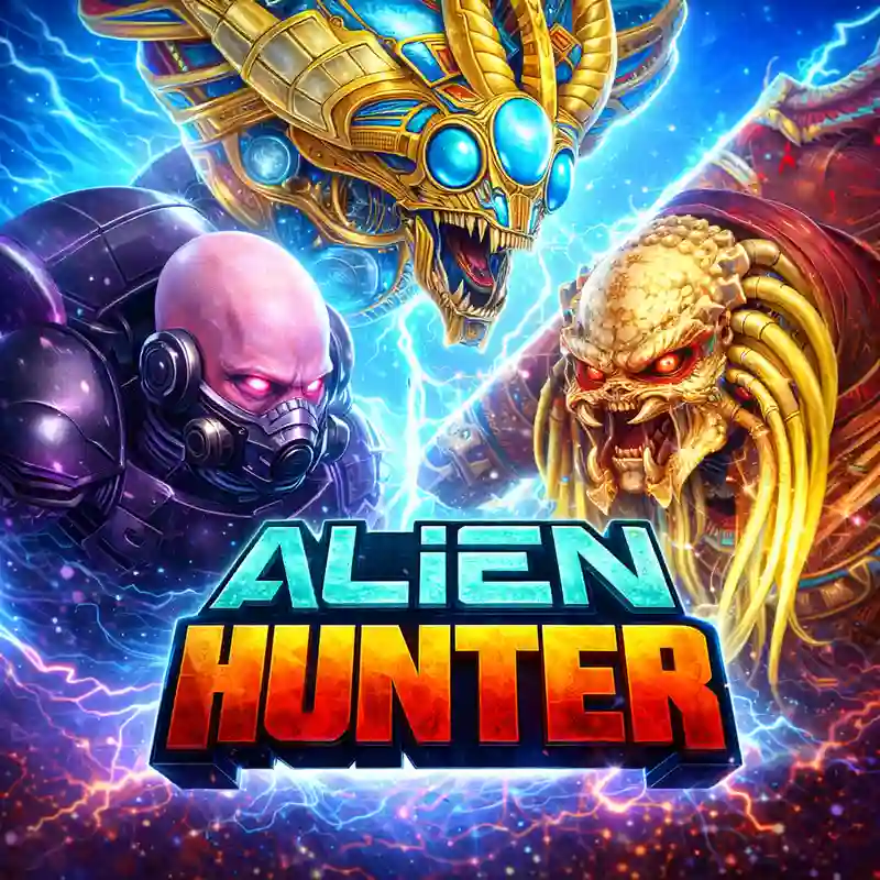 Alien Hunter Game Logo