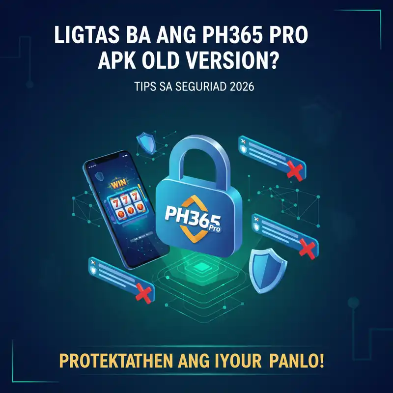 Ligtas na paggamit ng ph365 pro apk old version sa 2026